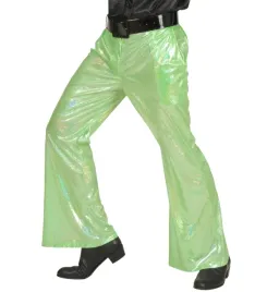 spodnie-disco-dzwony-zielone-lata-70-80-m-l