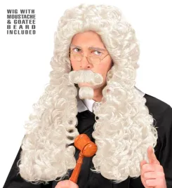 peruka-sedziego-sedzia-loki-z-broda-brodka-siwa