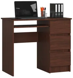 pojemne-biurko-dzieciece-90-cm-wenge-3-szuflady