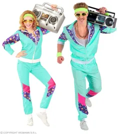 stroj-dres-lata-80-niebieski-kostium-disco-lata-80-90-dresy-kreszowe-m