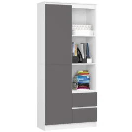 regal-do-biura-7-polek-2-szuflady-bialy-szary-80