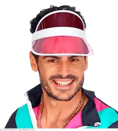 daszek-disco-rozowy-neon-stroj-disco-lata-80-lata-90-neonowy-kicz-party