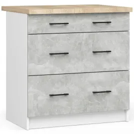 szafka-kuchenna-stojaca-z-blatem-oliwia-80-cm-3-szuflady-biala-beton