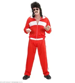 stroj-dres-czerwony-kostium-disco-lata-80-90-dresy-ortalion-kresz-xxl