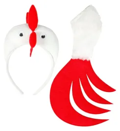 zestaw-kurczaka-opaska-ogon-kurczak-kura-wielkanoc