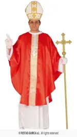 stroj-papieza-kostium-biskup-ksiadz-czerwona-sutanna-l
