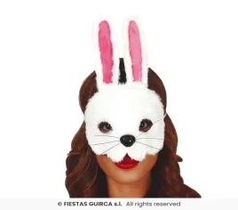 maska-krolika-zajaca-krolik-zajac-biala-wielkanoc