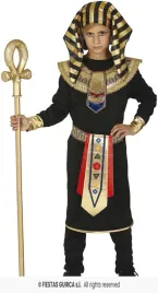 stroj-faraona-czarny-dzieciecy-krol-egiptu-faraon-egipcjanin-147