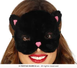 maska-kota-czarna-kocica-kotek-kocie-przebranie