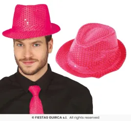 kapelusz-cekinowy-rozowy-blyszczacy-gangsterski-mafioza