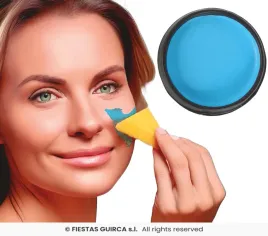 farba-do-twarzy-make-up-farbka-niebieska-gabka