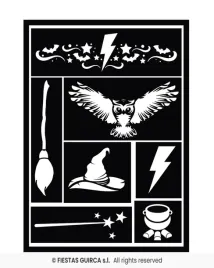 szablon-do-malowania-czarodzieja-harry-potter-do-twarzy-tatuaz