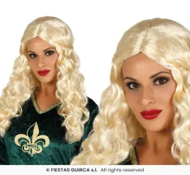 peruka-blond-krecone-wlosy-z-warkoczem-bajkowa