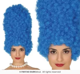 peruka-marge-simpson-niebieskie-loki-wysoka-krecona-wlosy