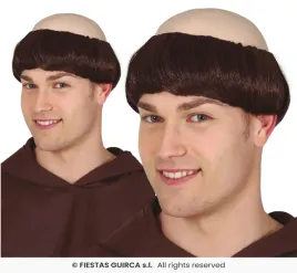 peruka-mnicha-lysina-zakonnika-mnich-klasztor