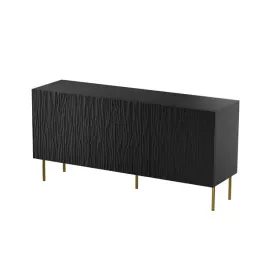 komoda-jungle-152x405x745-czarny-mat-zlote-nozki