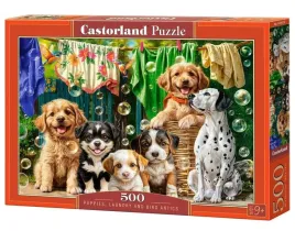 puzzle-500-elementow-puppies-laundry-and-bird-antics-b-54152