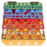 gra-planszowa-3d-waz-drabiny