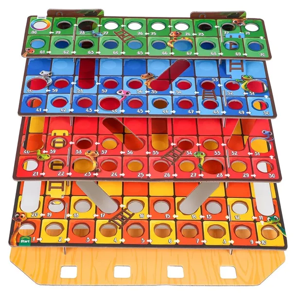 gra-planszowa-3d-waz-drabiny