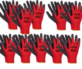 rekawice-robocze-poliester-krotkie-rozmiar-9-l-10-par
