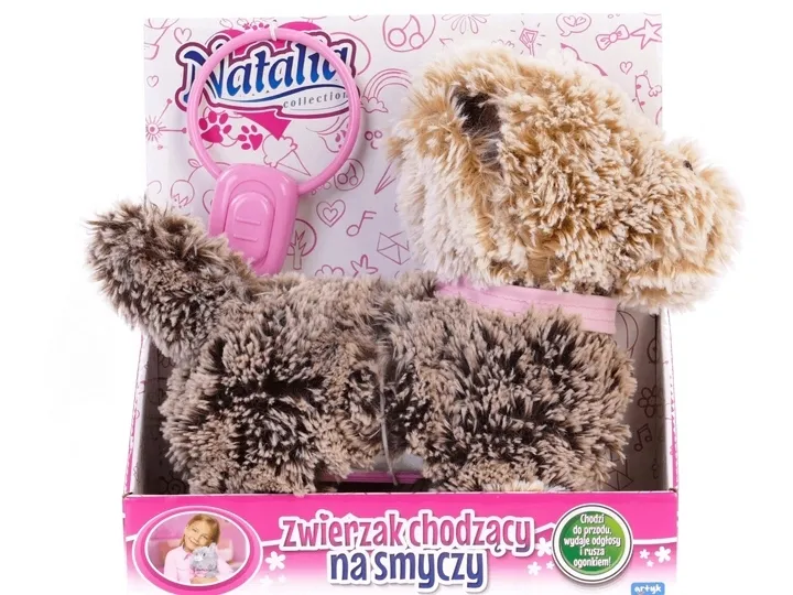 piesek-chodzacy-na-smyczy-artyk-marka-artyk