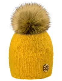 zimowa-czapka-ciepla-pompon-i-polar-woolk-adele