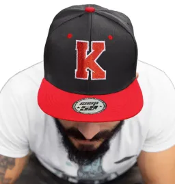 czapka-prosty-daszek-american-twill-litera-k-haft
