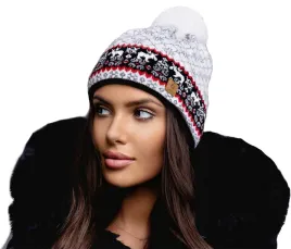 zimowa-czapka-ciepla-pompon-polar-woolk-north