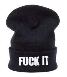 zimowa-czapka-beanie-ciepla-f-ck-it-haft