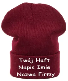 czapka-krasnal-beanie-twoj-haft-tekst-napis-nadruk