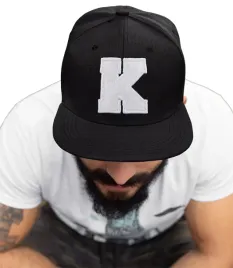 czapka-prosty-daszek-litera-k-haft-american-twill