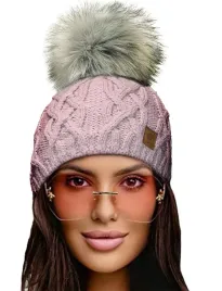 zimowa-czapka-ciepla-pompon-i-polar-woolk-debora