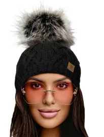 zimowa-czapka-ciepla-pompon-i-polar-woolk-debora