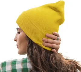 czapka-zimowa-krasnal-beanie-ciepla-gruba-mustard