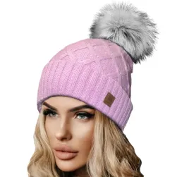 zimowa-czapka-ciepla-pompon-i-polar-woolk-crystal