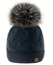 zimowa-czapka-ciepla-pompon-i-polar-woolk-leila