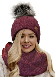 damski-komplet-czapka-i-komin-szalik-woolk-ines