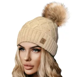 zimowa-czapka-ciepla-pompon-i-polar-woolk-crystal