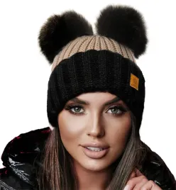 zimowa-czapka-ciepla-z-dwoma-pomponami-woolk