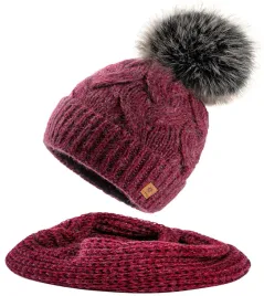 damski-komplet-czapka-i-komin-szalik-woolk-kama