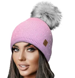 zimowa-czapka-ciepla-pompon-i-polar-woolk-verona