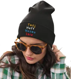 czapka-krasnal-beanie-twoj-haft-tekst-napis-nadruk