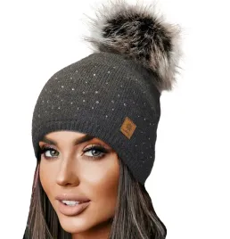 zimowa-czapka-ciepla-pompon-i-polar-woolk-verona