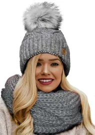 damski-komplet-czapka-i-komin-szalik-woolk-ines