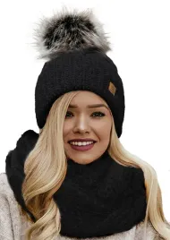 damski-komplet-czapka-i-komin-szalik-woolk-kama