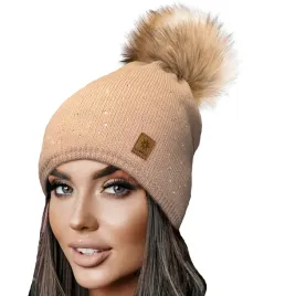 zimowa-czapka-ciepla-pompon-i-polar-woolk-verona