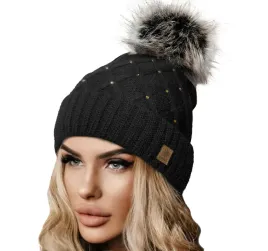 zimowa-czapka-ciepla-pompon-i-polar-woolk-crystal