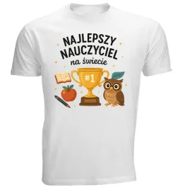 koszulka-biala-na-dzien-nauczyciela-prezent-podziekowania-zakonczenie-rok