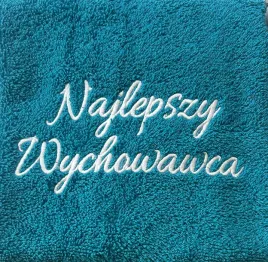 prezent-na-dzien-nauczyciela-recznik-100x50-haft-najlepszy-wychowawca-box