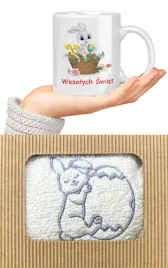 prezent-na-wielkanoc-zajaca-box-prezentowy-1x-kubek-i-1x-recznik-do-rak